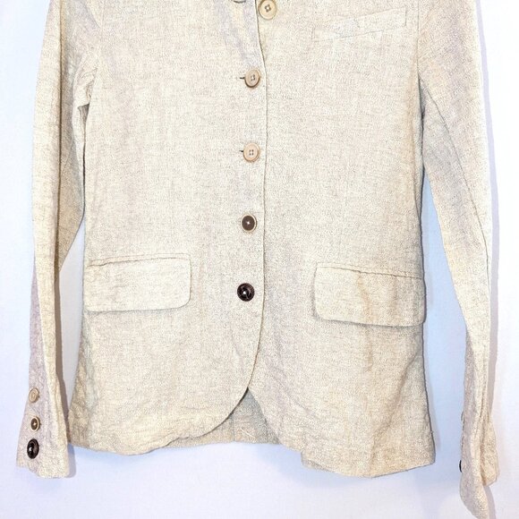 Sundance | 2 Blazers Embroidered Linen & Cotton Blend “Journey” Blazer | Size XS - Picture 6 of 16